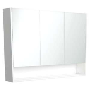 1200mm LED Mirror Cabinet with Display Shelf