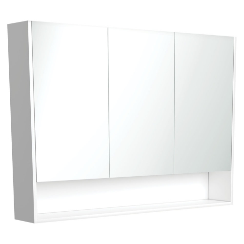 1200mm LED Mirror Cabinet with Display Shelf