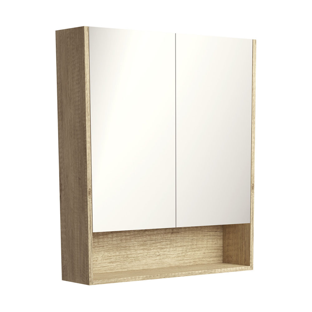 750mm Mirror Cabinet with Display Shelf
