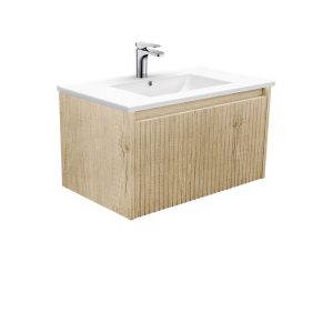 Dolce Alina Scandi Oak 750mm Wall-Hung Vanity
