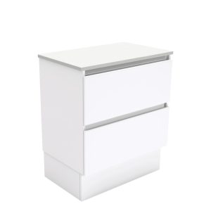 Quest 750mm Vanity on Kickboard with Stone Top