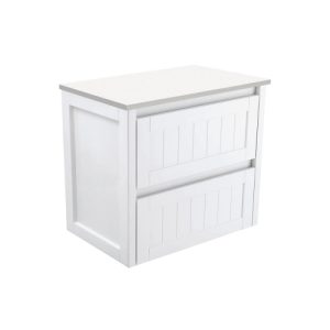 Hampton 750mm Wall-Hung Vanity with Stone Top