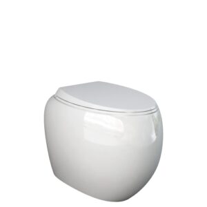 Cloud Wall-Faced Toilet Pan with Viega In-Wall Cistern