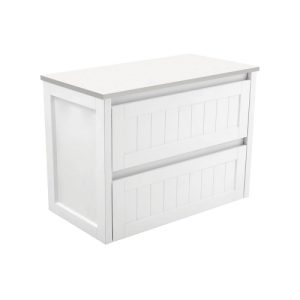 Hampton 900mm Wall-Hung Vanity with Stone Top