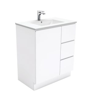 Dolce Fingerpull 750mm Vanity on Kickboard