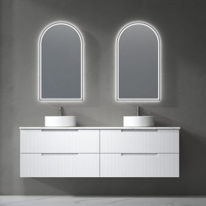 1800mm Verona Mark II Wall Hung Vanity with Stone Top