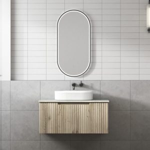 900mm Calder Wall Hung Vanity with Stone Top