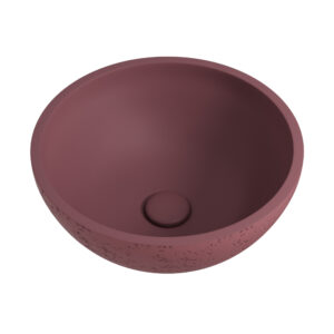 Alba Round Concrete Above Counter Basin