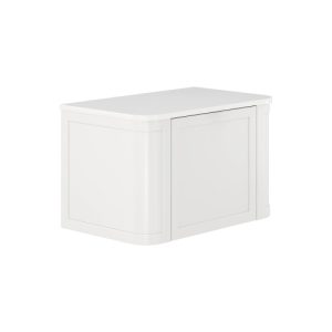 Mila Curved 750mm Wall-Hung Vanity with Stone Top