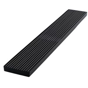 Lineal Grill Floor Waste Black DIY Outlet