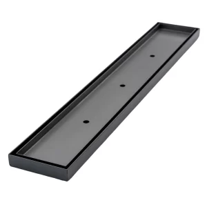 Lineal Tile Insert Floor Waste Gun Metal DIY Outlet