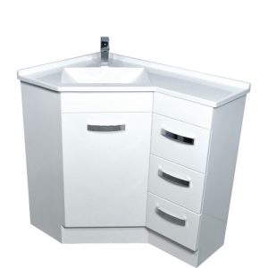 Corner 600x900mm Floor-Standing Vanity