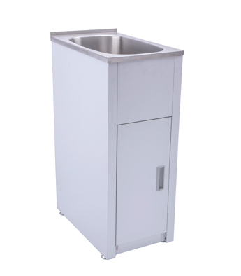 30L Compact Metal Cabinet Laundry Tub