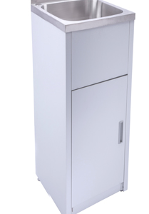35L Compact Metal Cabinet Laundry Tub