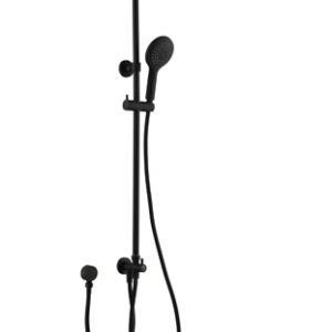 2 in 1 Round Shower Station Double Hose