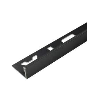 3 METRE ALUMINIUM ANGLE MATT BLACK 11MM