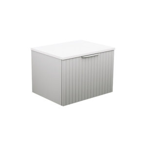 Bayview 600mm Wall-Hung Vanity with Solid Surface Top