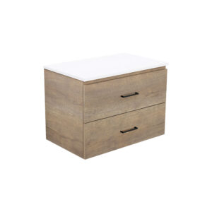 Carmen All Drawer 750mm Wall Hung Vanity with Concrete Top