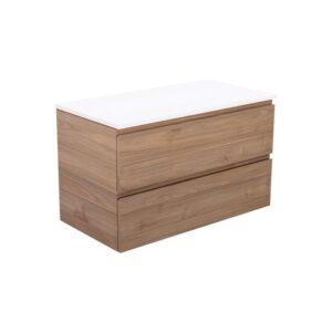 Carmen All Drawer 900mm Wall Hung Vanity with Concrete Top