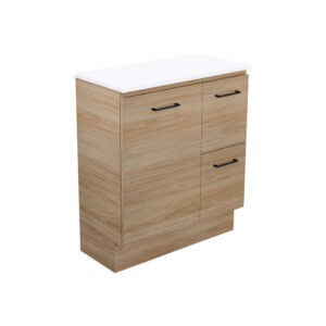 Carmen Ensuite Door & Drawer 750mm Floor Standing Vanity with Delgado Ceramic Top
