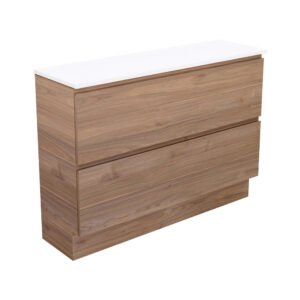 Carmen Ensuite All Drawer 1200mm Floor Standing Vanity with Delgado Ceramic Top