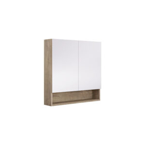 Aluca 750mm Display Shelf Mirror Cabinet