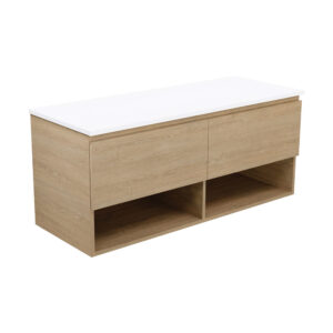 Kassi 1200mm Single Bowl Wall-Hung Vanity with Concrete Top