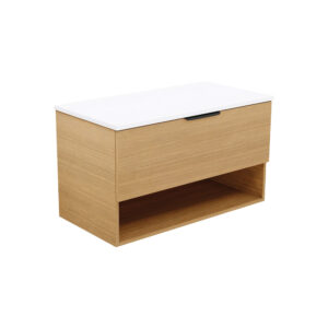 Kassi 900mm Wall-Hung Vanity with Concrete Top