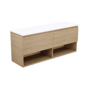 Kassi Ensuite 1200mm Wall Hung Vanity with Stone Top