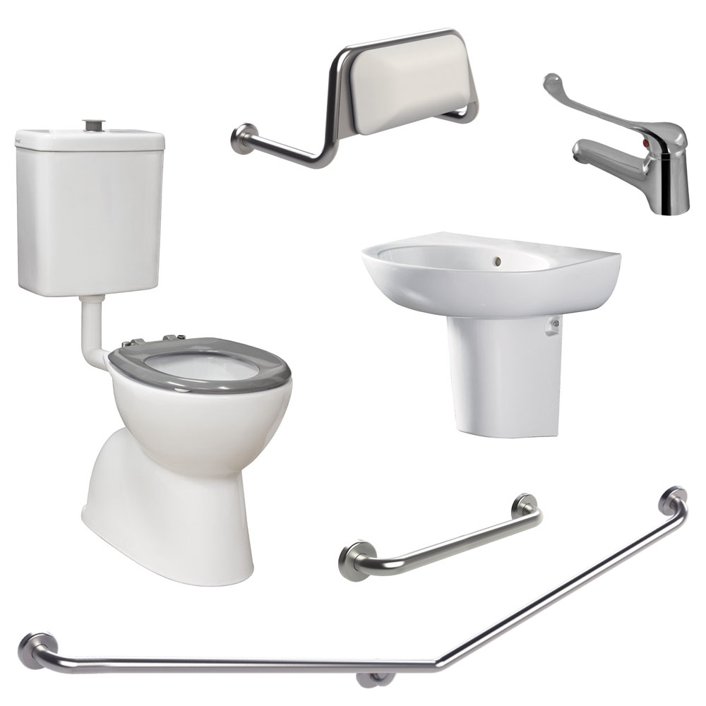 Accessible Stella Care Kit with Right-Hand 40° Rail