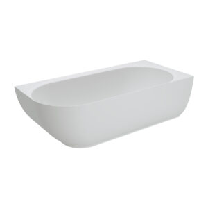 1700mm Matta Solid Surface Corner Bath
