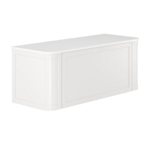 Mila Curved 1200mm Wall-Hung Vanity with Stone Top