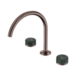 Serenity Bath/Kitchen Set with Arc Spout and Verde Alpi Handle