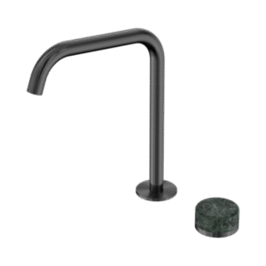Serenity Progressive Bath/Kitchen Mixer with Edge Spout and Verde Alpi Handles