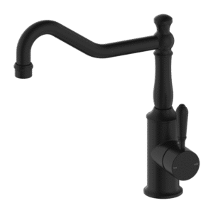 York Kitchen Mixer Hook Spout with Metal Lever