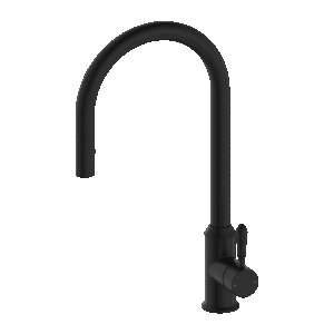 York Pull Out Sink Mixer with Metal Lever
