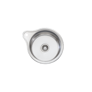 Solitaire Round Bowl Sink With Tap Landing