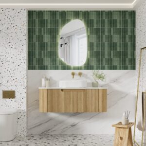 1200mm Varcelli Mono Wall Hung Vanity with Stone Top