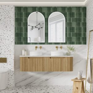 1500mm Varcelli Mono Wall Hung Vanity with Stone Top