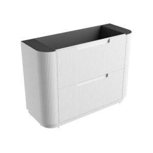 1200mm Curva Floor Standing Vanity with Stone Top