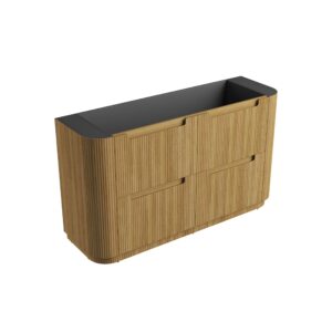 1500mm Varcelli Floor Standing Vanity with Stone Top