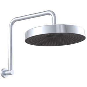 Kuro Round Gooseneck Shower Arm Set