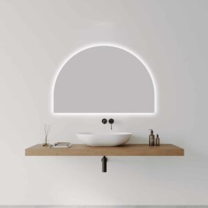 A-Series 1200x800mm Arch LED Mirror