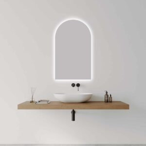 A-Series 600x1000mm Arch LED Mirror