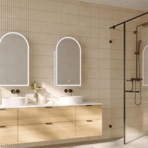 Blanca Arch LED Shaving Cabinet
