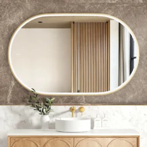 Noosa 1200x750 LED Framed Mirror