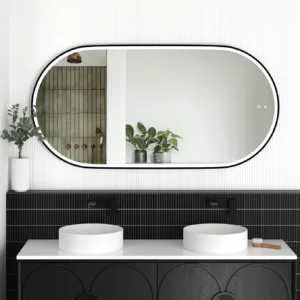 Noosa 1500x750 LED Framed Mirror