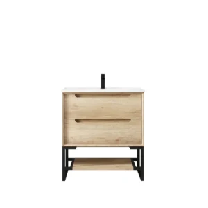 750mm Byron Leg Natural Oak