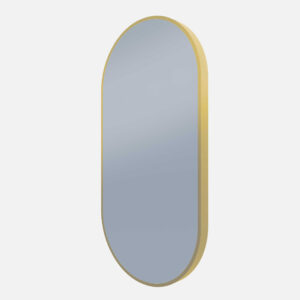 Framed O-Series 450x900mm Oval LED Mirror