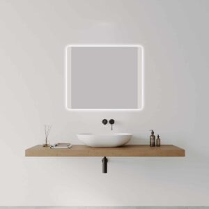 W 900x750mm LED Mirror